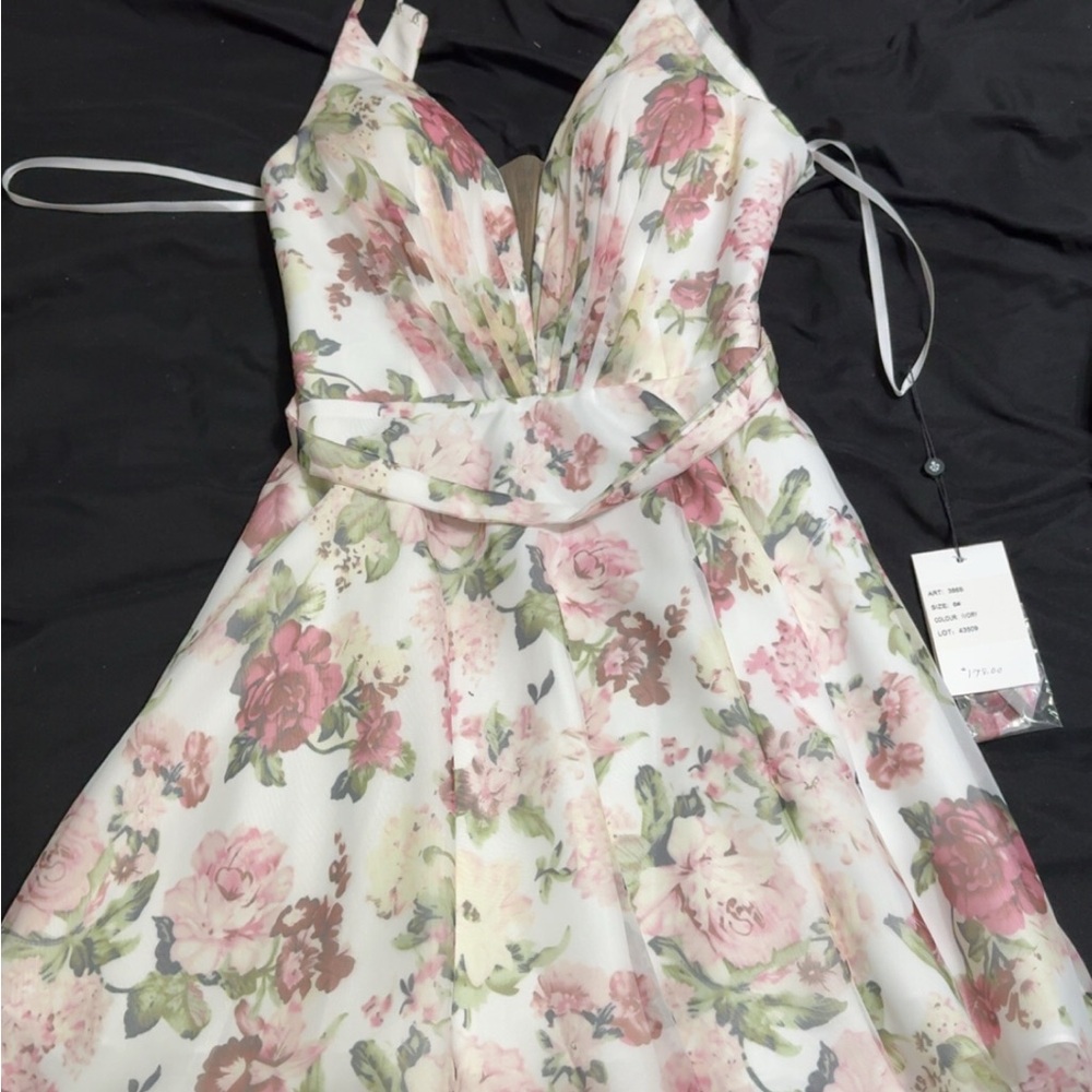 Floral V-Neck Dress